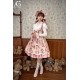 Alice Girl Little Bear Doll Wall V Neck Long Sleeve Blouse(20th Pre-Order/3 Colours/Full Payment Without Shipping)